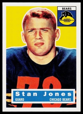 Stan Jones, 1994 Topps Archives 1956, #71, Chicago Bears,