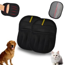Rmnhd Pet Hair Remover Gloves 2 Pack, Reusable Dog & Cat Removal 1