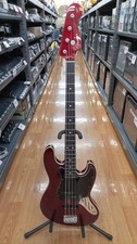 (Fender Japan) Aerodyne Jazz Bass Candy Apple Red Made in Japan 2014 Bassgitarre