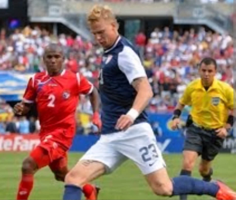 Pantalones Cortos Nike USMNT OFICIALES Juego Usados por Brek Shea #23 Talla XL Foto 3 de 4