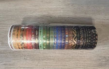 26 Rolls Washi Tape Multicolor Metallic Crafts Scrapbook Junk Journal Gift Wrap