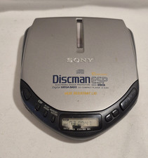 Sony Discman D-E301 ESP Mega Bass Compact Portable CD Player Tested Working