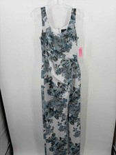 Pre-Owned Adrianna Papell Blue Size 2 Long Evening Gown