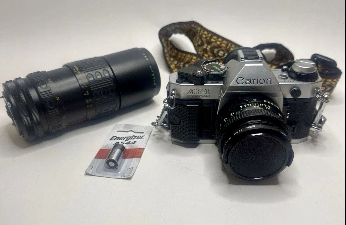 Canon AE-1 Program 35 mm Film Cameras for sale - eBay