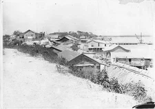 Vintage Authentic Photo Landscape View Village of Caimanera Cuba 1900's
