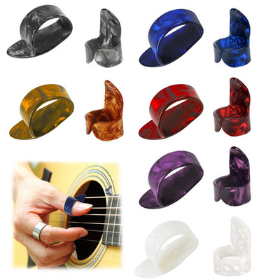 12 Stück Gitarren Plektrum, Plektren Gitarre, Guitar Picks, Daumen Finger Picks 