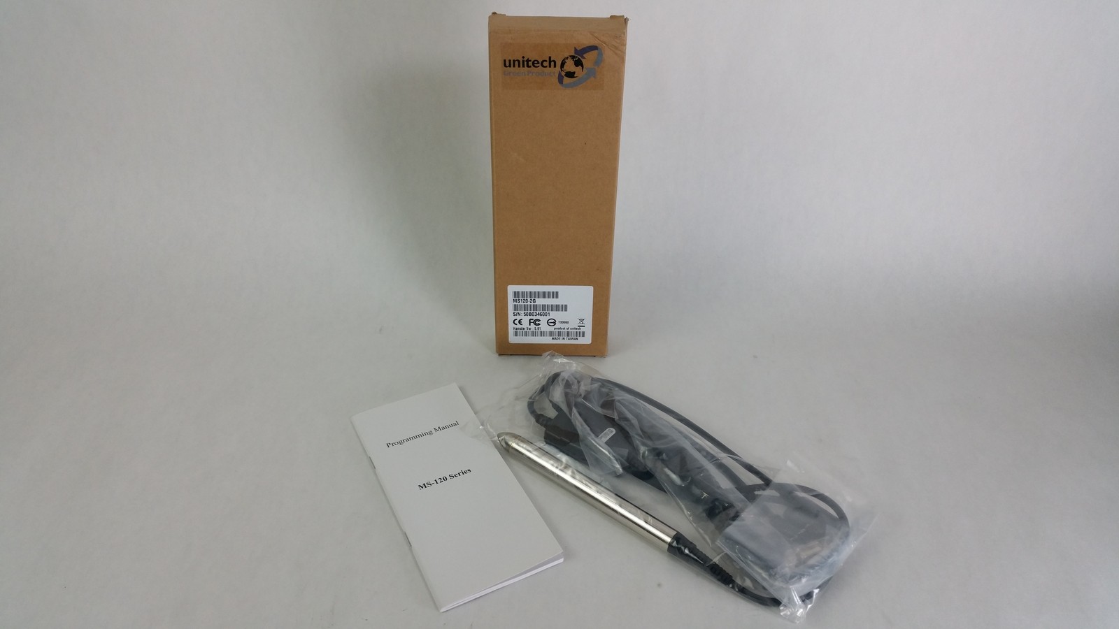 New Unitech MS120-2G Pen Barcode Scanner