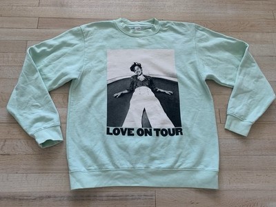 Harry Styles Love On Tour Sweatshirt Mint Green Size Large