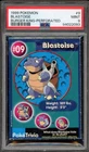 Pokemon Blastoise Burger King Perforated #9 PSA 9 Mint