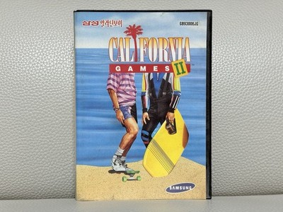 ULTRA RARE Califonia Games 2 SMS Samsung Gamboy Aladdinboy Korean Version CIB