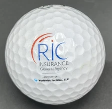 RIC Insurance General Agency Logo Golf Ball (1) Vice Tour Pre-Owned