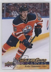 2017-18 Upper Deck UD Canvas Young Guns Kailer Yamamoto #C102 Rookie RC