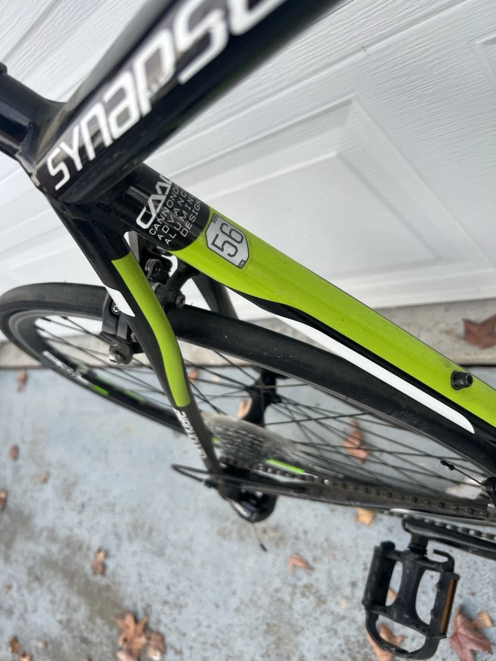Bicicleta de carretera Cannondale Synapse SmartFoam C2 aleación tamaño 56 cm Foto 4 de 4
