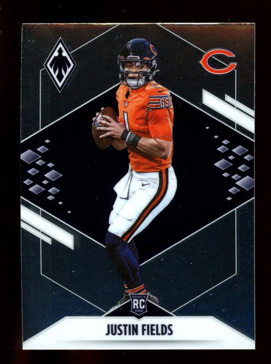 2021 Panini Phoenix #108 Justin Fields Chicago Bears Rookie