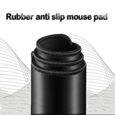 Gaming Mouse Mat Large Mouse Pad Anti-slip Rubber Carpet PC Stitched Edge Desk M