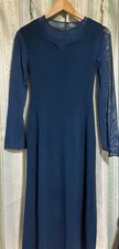 UNIQLO x MameKurogouchi L Knit Sleeveless Dress & Sheer Crew T Set Near Unused