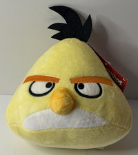 Angry Birds Plush Yellow Bird Stuffed Animal 6" Rovio Toy Factory 2024