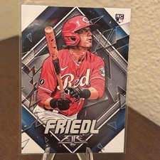 TJ Friedl 2022 Topps Fire Rookie Card No. 86