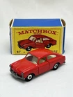Original #67 Volkswagen 1600 TL W/ Box RED CHROME HUBS Lesney Matchbox STUNNING!