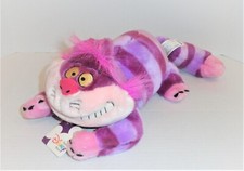Vtg Disney Store Cheshire Cat Plush Alice in Wonderland 17" VELVET Nose 1997 P17