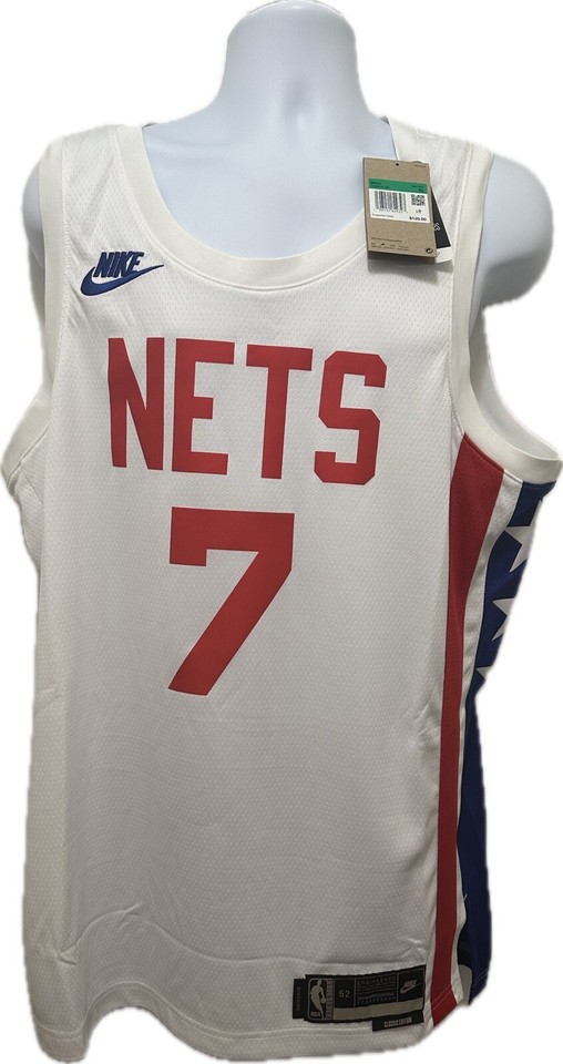 Brooklyn Nets KEVIN DURANT Nike 202223 White Classic Mens 52 XL