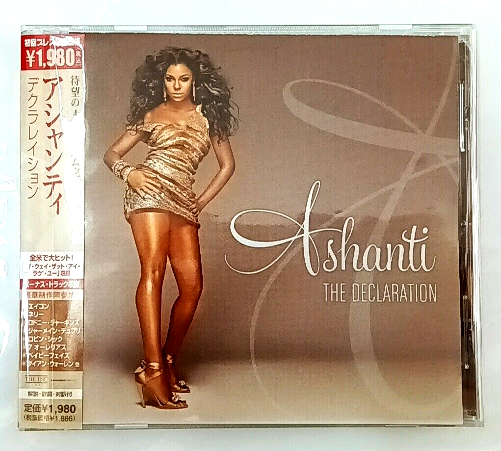 CD) Ashanti – The Declaration, UICU-9060, Album, Bonus Track CD) Ashanti – The Declaration, UICU-9060, Album, Bonus Track