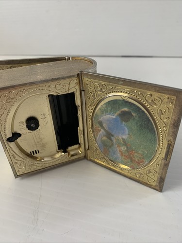 Book Clock w/ 2 Picture Holders - Picture 4 of 5
