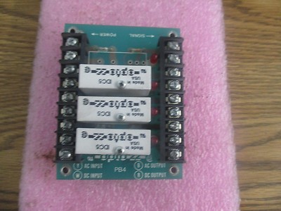 Opto 22 Model: PB4 Module Rack with (3) IDC5 Modules 