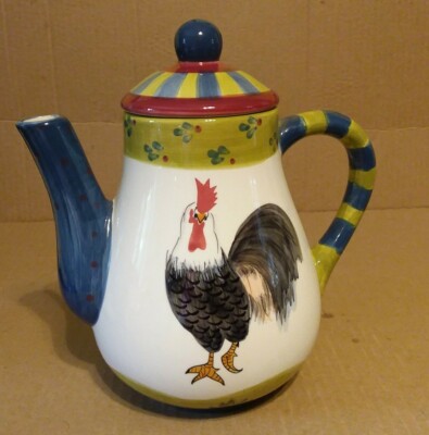 SEYMOUR MANN ROOSTER COFFEE/TEAPOT - CARNABY COLLECTION - A5