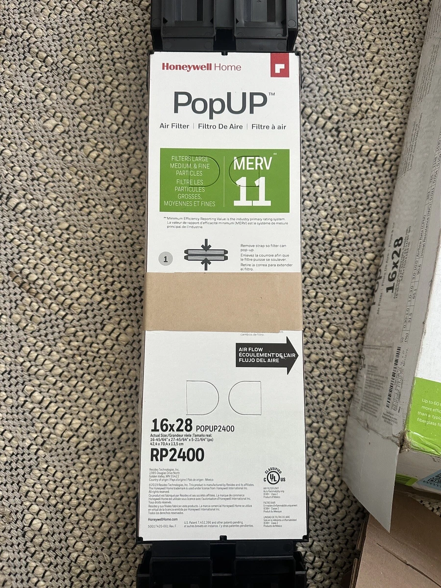 Genuine Honeywell POPUP2400 Replacement Air Filter 16