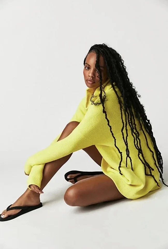 Túnica holgada otomana amarilla Free People para mujer, XSmall, ¡nueva! $168 Foto 4 de 4