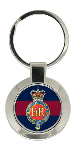 Blautöne Und Königlich Abzeichen, Britische Armee Schlüsselanhänger - Bild 1 von 3