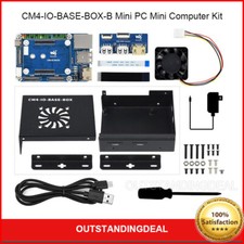 CM4-IO-BASE-BOX-B Mini PC Mini Computer Kit For Raspberry Pi Compute Module 4