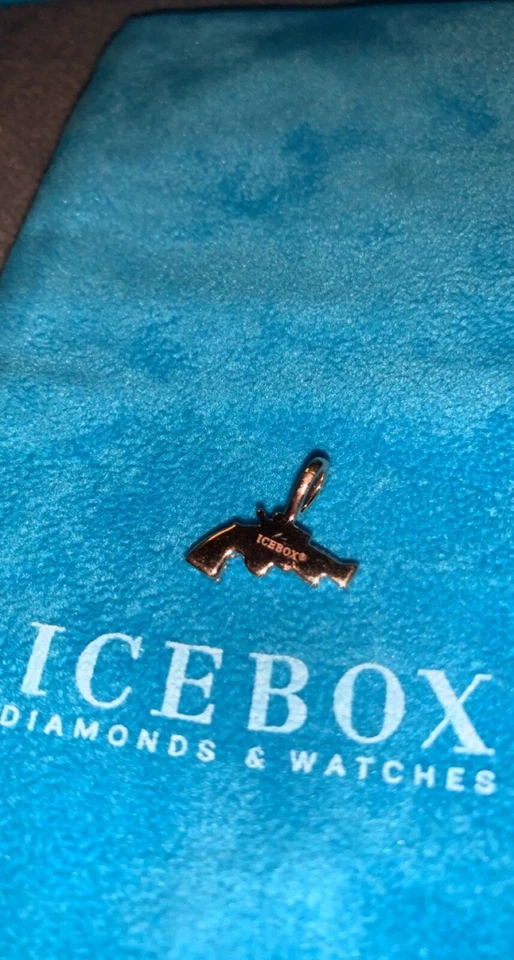 ICEBOX 14K REVÓLVER PISTOLA BANDERÍN Foto 3 de 4