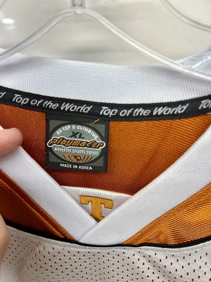 Camiseta deportiva Top of the World Haymaker para hombre XL #10 Texas Longhorns naranja blanca (F7) Foto 3 de 4