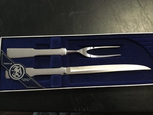 Towle Silver Carving and Fork Set NEW!