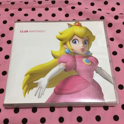 Club Nintendo Original japan Limited DS Game card Case Peach 18