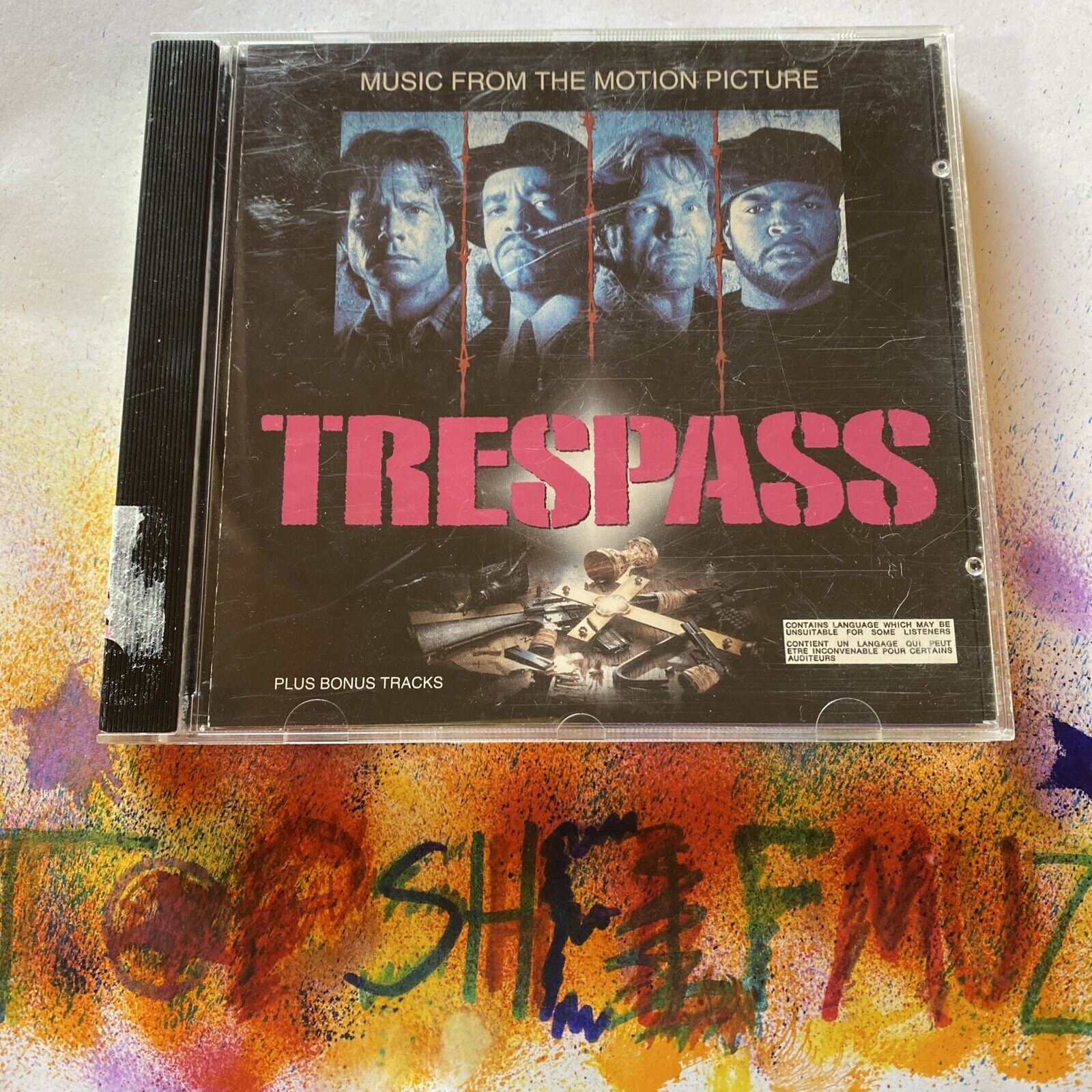 Trespass OST  CD 1992, Ice Cube, G-FUNK, WC, AMG, Penthouse Players Clique