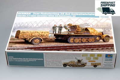 Trumpeter 1/35 01524 Flakvierling 38 Sd.Kfz.7/1 Late