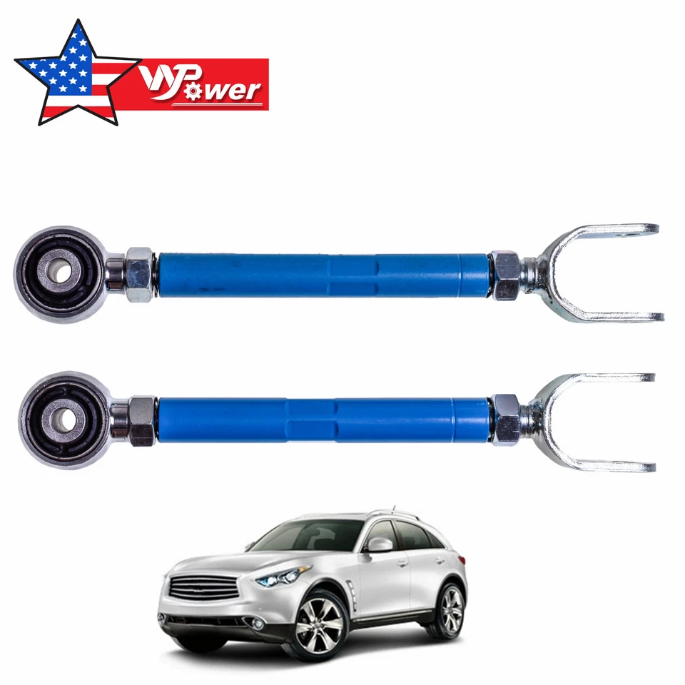 2pcs Adjustable Rear Camber Kit for Nissan 370Z & Infiniti G25 G35 G37 FX QX EX - Image 4 of 4