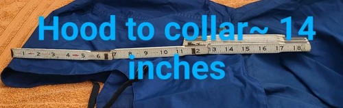 Giacca vintage REI Gore Tex adulto grande con cappuccio blu pioggia escursionismo outdoor impermeabile - Foto 8 di 21