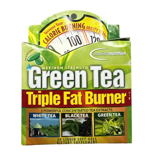 Applied Nutrition - Max Strength Green Tea Triple Fat Burner. 30 Liquid Gels - 第 1/1 張圖片