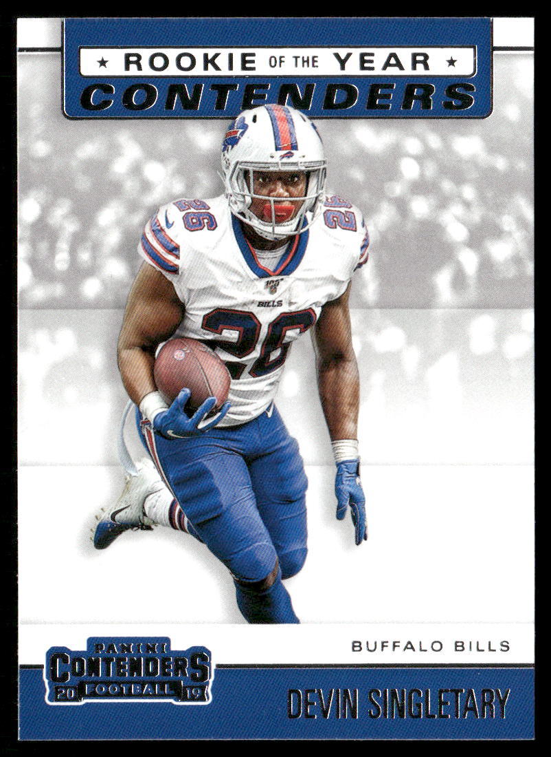 2019 Panini Contenders Devin Singletary RYA-DS Rookie of the Year Contenders
