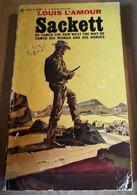 1965 Louis L Amour Western Novel Paperback Book 2nd Printing