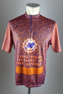 Maillot De Cyclisme Vintage K2 Années 90 – Taille XL (58 Cm) – Polyester