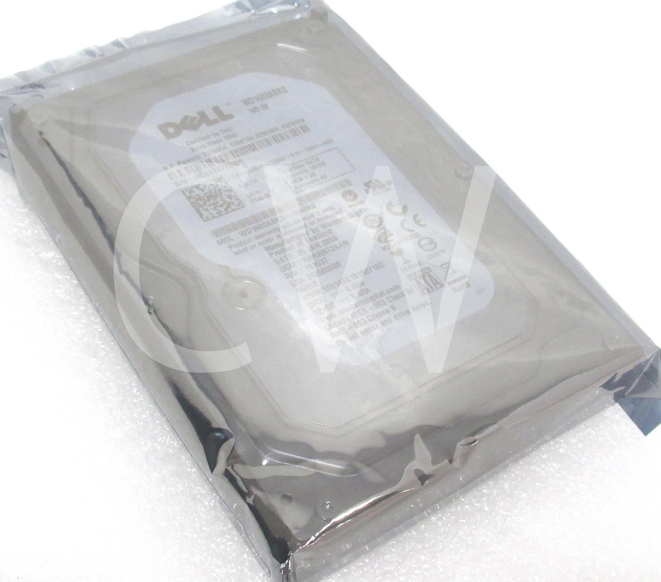 X464K WD1602ABKS Dell 160GB 7200RPM 3Gbps 3.5" SATA HDD Hard Drive - Image 2 of 2