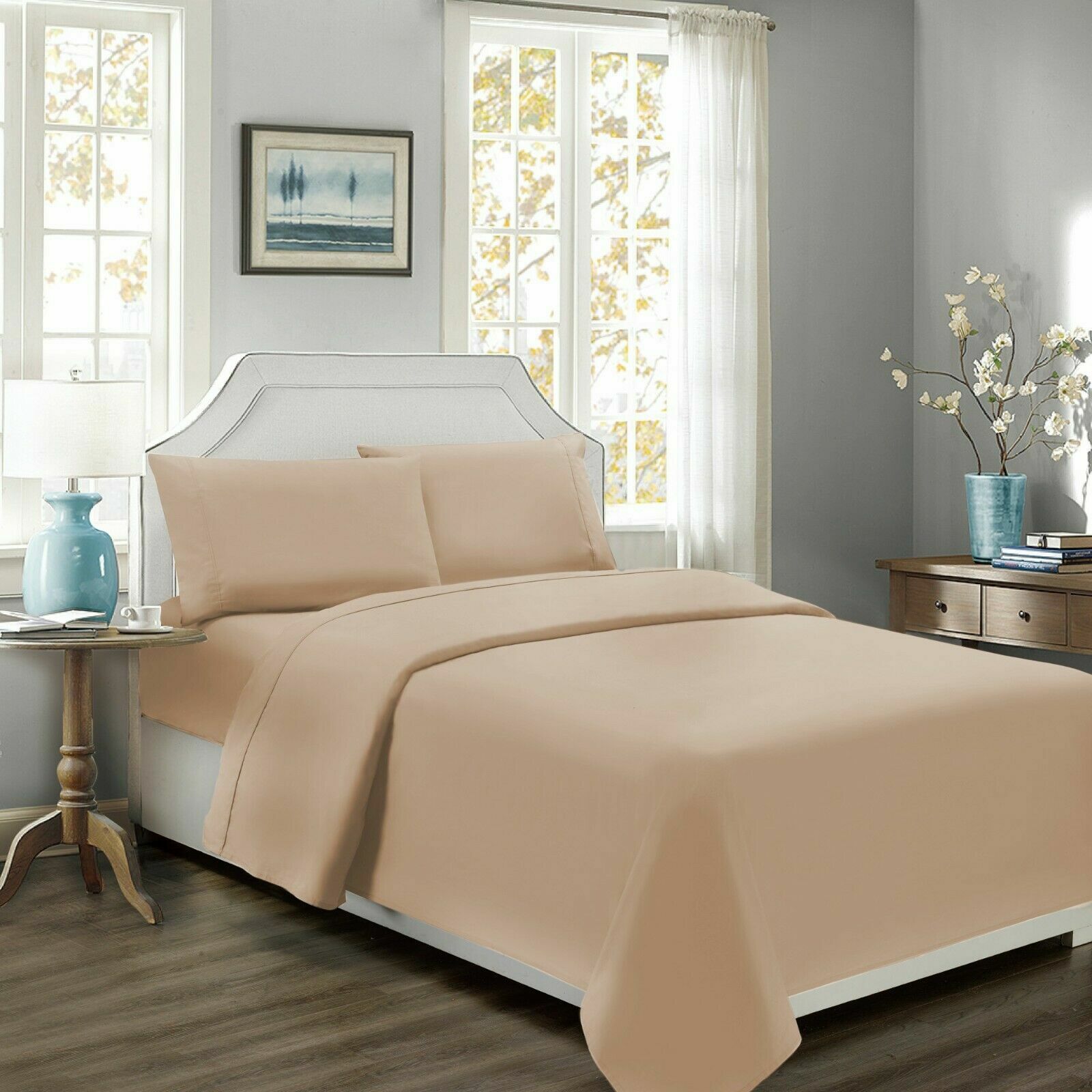 Hotel collection Sheet Set/Fitted/Flat 1000 TC 100Cotton ALL Size