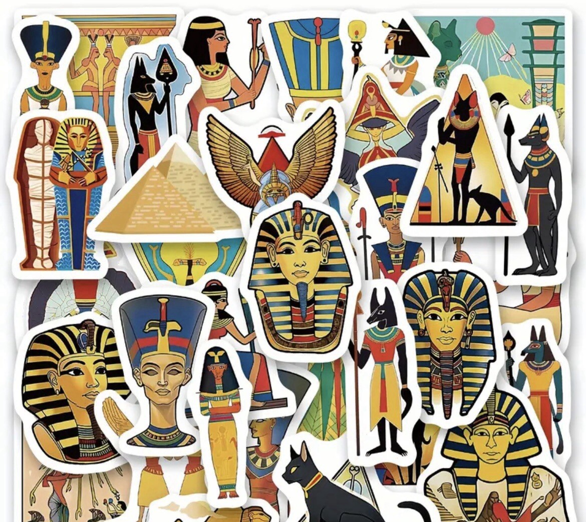 Egypto Random 10 Random Egyptian Themed Stickers | eBay