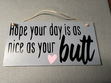 Funny Bathroom Any Room Wall Art Sign Plaque 4x8