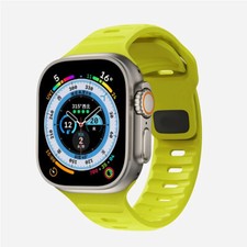 Soft Silicone Strap For Apple Watch Band Ultra 49mm 44mm 45mm 42mm 41mm 42mm 38m